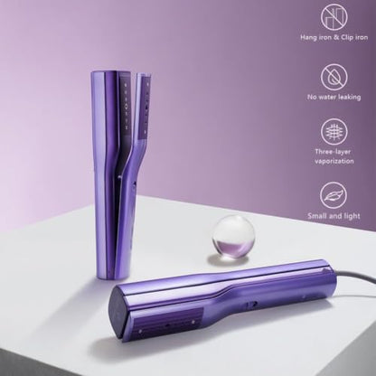 G4 Pro Clip Travel Steamer for Clothes - Violet, 110-240V Portable Handheld Garment Steamer
