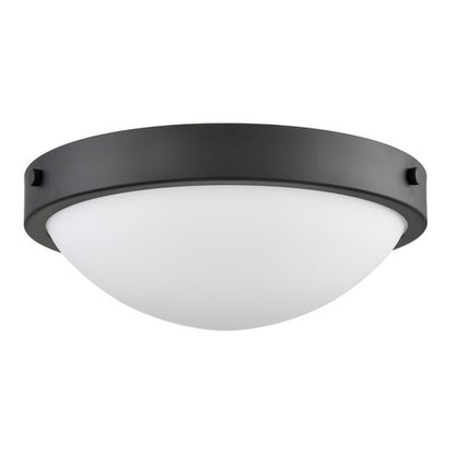 DEYNITE Black Flush Mount Ceiling Light Milk Glass Shade Ceiling Light Fixture Farmhouse 2-Light Modern Black Glass Flush Mount Light for Hallway Kitchen Bedroom Foyer