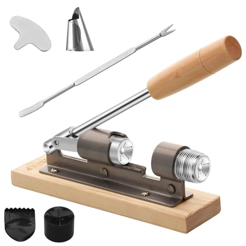 Heavy Duty Nutcracker for Pecan Walnut Hazelnut Almonds with Adjustable Sheller