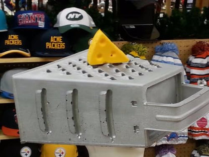 Cheese Grater Head Foam Hat - Foodie Costume Accessory, Party Hat