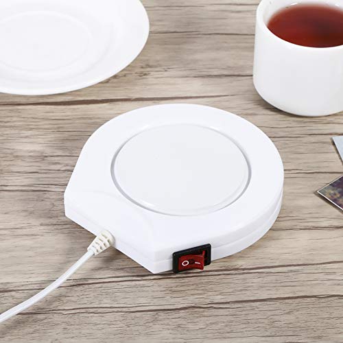 Portable Electric Mug Warmer Plate for Coffee Tea Milk - Home Office