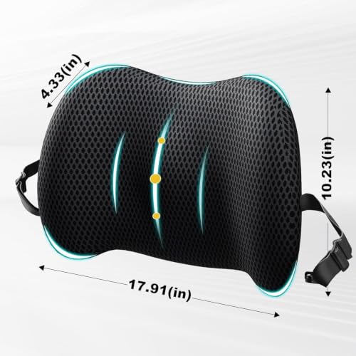 Car Lumbar Support Pillow for Subaru Impreza 2024-2026 - Ergonomic Back Cushion