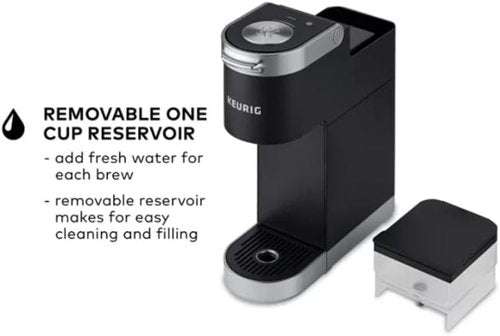 Keurig K-Mini Plus Coffee Maker - Compact 5-Inch Brewer with K-Cup Pod Storage | Black, 6-12 Cups