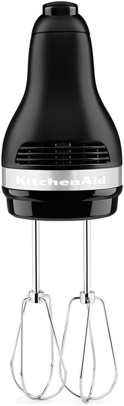 KitchenAid 5 Ultra Power Hand Mixer - Matte Black | Pack of 2 for Effortless Mixing
