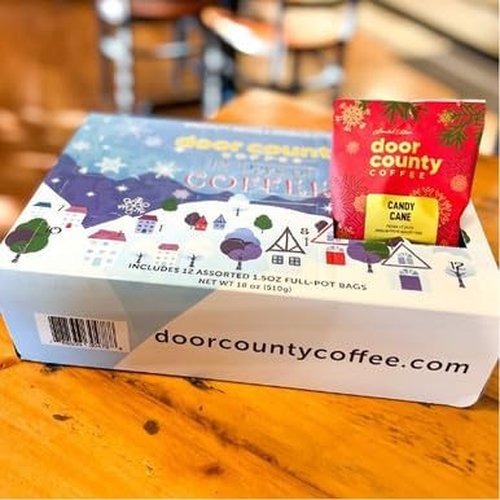12 Days of Coffee Advent Calendar | 2025 Christmas Edition - 12 Unique Flavored Ground Bags