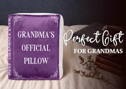 Grandma Gifts Book Pillow – Heartwarming Christmas & Mother's Day Decor