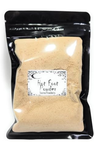 Hot Foot Hoodoo Powder - 4 oz Spiritual Curio for Discretion