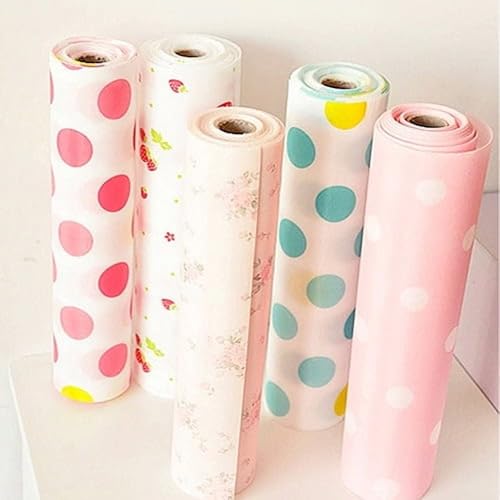 Drawer Liners 5 Rolls 300cm Linen Scented Shelf & Closet Paper