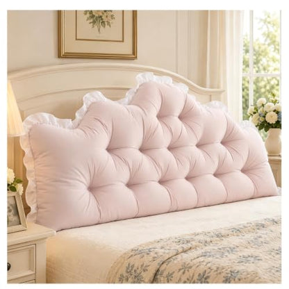 Dorm Headboard Pillow - Rectangular Long Bolster Backrest Cushion 100cm / 39.3"