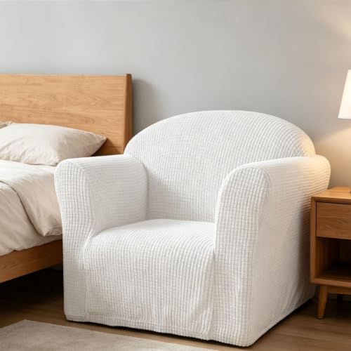 Kids Chair Cover Washable Stretch Slipcover for Toddler Armchair - Variation I