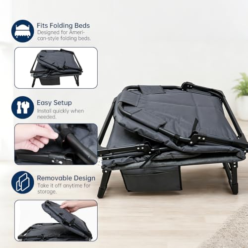 Blackout Canopy for Camping Cot - Light Blocking Sleep Bed Tent - Variation of THIS listing