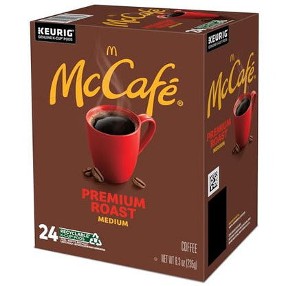 McCafe Premium Roast Coffee, Keurig Single Serve K-Cup Pods, Medium Roast, 96 Count
