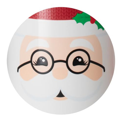 Insulated 30oz Travel Mug with Handle & Straw - Mr Claus Variation