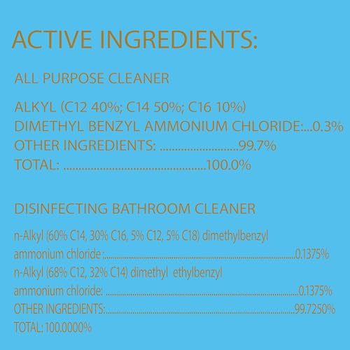 Clorox Disinfecting Multi-Purpose Cleaner Starter Kit, Household Essentials, One Reusable Spray Bottle Plus 2 Refills