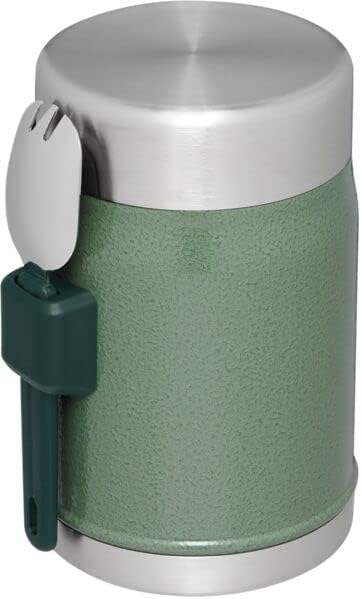 STANLEY Classic Food Jar - Vacuum Insulated Container with Spork | Leakproof & BPA-Free | Travel-Friendly Design