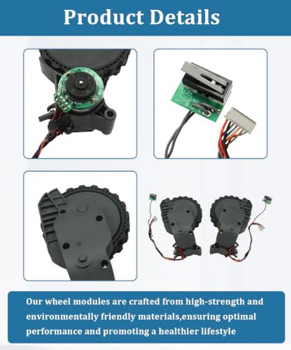 Drive Wheel Motor Module Set for Roborock Q5 Q7 S5 S6 S7 Vacuum Cleaner Parts