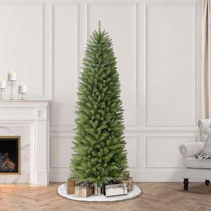 6.5' Fraser Fir Pencil Artificial Christmas Tree with Stand - Green