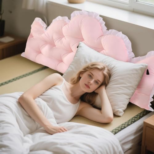 Dorm Headboard Pillow - Rectangular Long Bolster Backrest Cushion 100cm / 39.3"