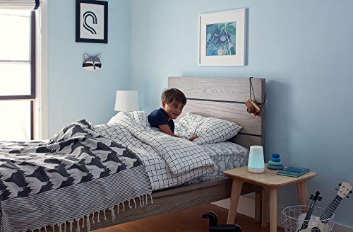 Hatch Rest+ Baby & Kids Sound Machine | 2nd Gen | Child’s Night Light, Alarm Clock, Toddler Sleep Trainer, Time-to-Rise, White Noise, Bedtime Stories, Portable, Backup Battery (with Charging Base)