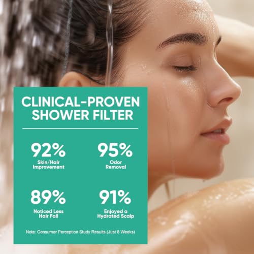 Cobbe Shower Filter for Hard Water - Removes Chlorine & Heavy Metals, KDF-55