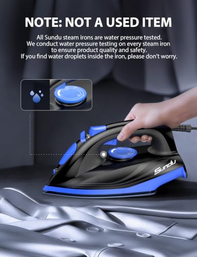 Sundu 1200W Steam Iron with Ceramic Soleplate - Indigo Variation