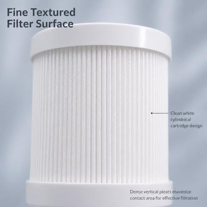 Carbon Shower Water Filter for Shower Head System - Compatible with Filterbaby Diamond