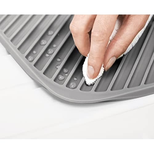 Joseph Joseph Duo Foldable Draining Mat, Gray