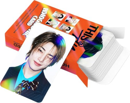 Stray Kids Photocards Set 124 PCS with Stickers - Multicolor