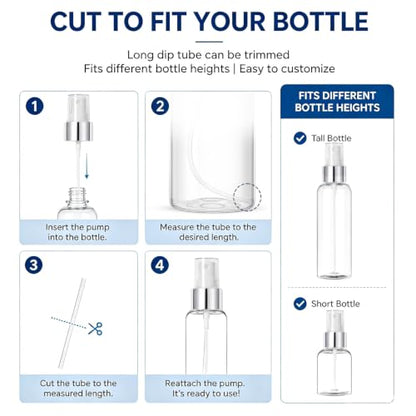 Spray Cap for The Ordinary Glycolic Acid - Silver, 2 Pack