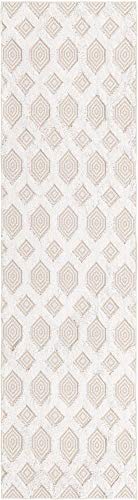Unique Loom Sabrina Soto Casa Collection Area Rug - Havana (2' 3" x 8' Runner, Beige/ Ivory)