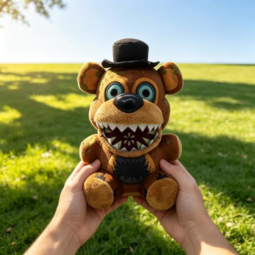 5 Nights Plush Freddy's Stuffed Figure 8-Inch Soft Toy with Pillow - Variation C