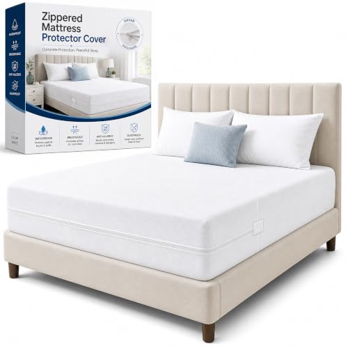 10-14 Inch Water-Resistant Soft Mattress Protector Cover Twin Size