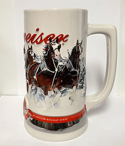Budweiser 2011 Holiday Stein NIB - Beer Mug Collectible