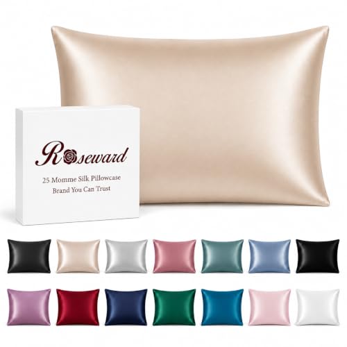 Beige Mulberry Silk Pillowcase with Zipper - 25 Momme 6A Grade Luxury Bedding