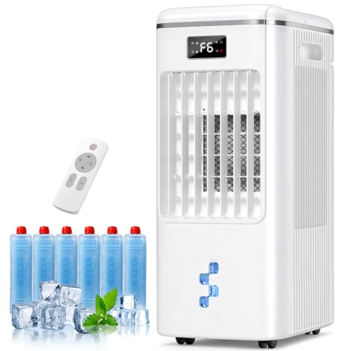 Windowless Portable Evaporative Air Cooler FK2508Y with Remote & 16Ft Control