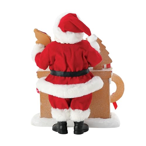 Christmas Santa Figurine Set - Ginger All the Way Holiday Collectible