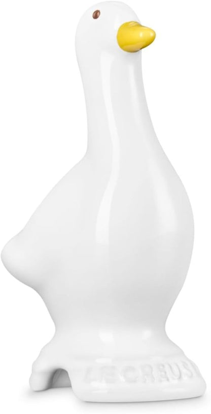 Le Creuset Stoneware Duck Pie Vent - 3 Inch White Design for Perfect Baking