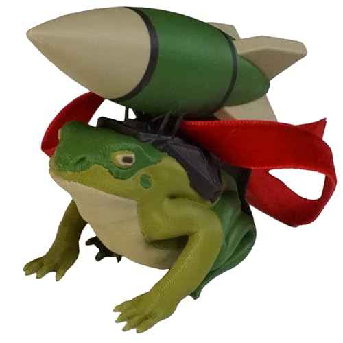 The Original Missile Toad - Funny Christmas Decoration | Joke Mistletoe Decor Alternative (Multicolor)