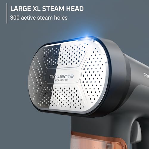 Rowenta Handheld Steamer for Clothes, Pure Force 2in1 Steamer & Iron, 1875W, Vertical/Horizonal Steaming & Ironing, Lightweight, Auto-off, XL power, 1875 Watts, DR8822
