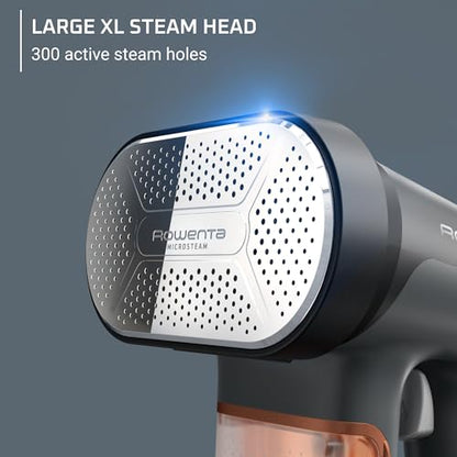 Rowenta Handheld Steamer for Clothes, Pure Force 2in1 Steamer & Iron, 1875W, Vertical/Horizonal Steaming & Ironing, Lightweight, Auto-off, XL power, 1875 Watts, DR8822