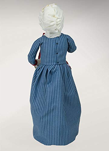Betsy Ross Caroler Figurine - Handcrafted American Christmas Decor