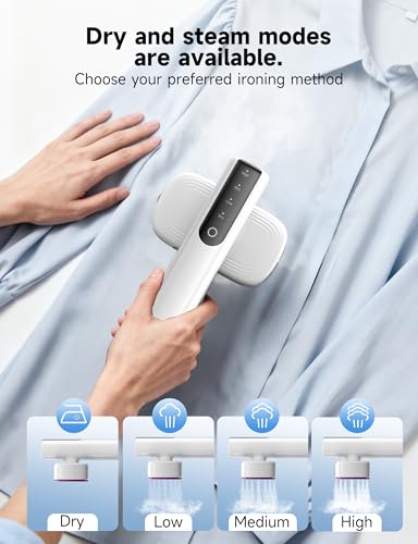 Sundu 2-in-1 Handheld Garment Steamer and Iron - White