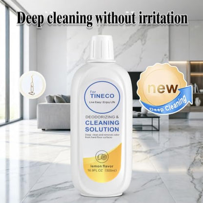 Lemon Floor Cleaning Solution 1L for Tineco & Wet Dry Vacuums - Lemon Scented