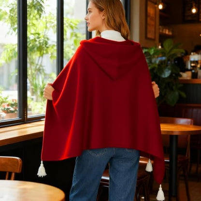 Portable Heated Shawl with 3-Level Adjustable Heating for Outdoor & Indoor Use