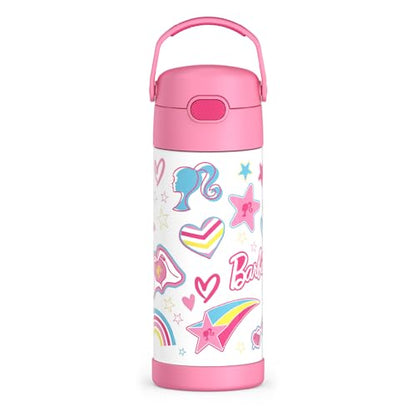 THERMOS 410mL Stainless Steel Licensed FUNtainer® Bottle, Barbie, 14 oz