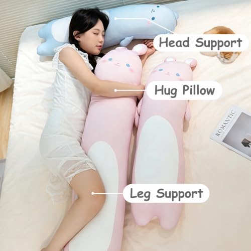 Cooling Hug Pillow - Green Dragon Long Body Pillow for Support & Comfort (35.4")