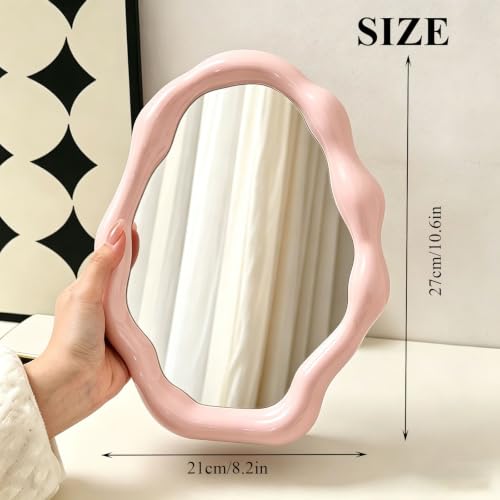 Cloud Desk Mirror Table Makeup Vanity Mirror - White - Cute Cloud Shape