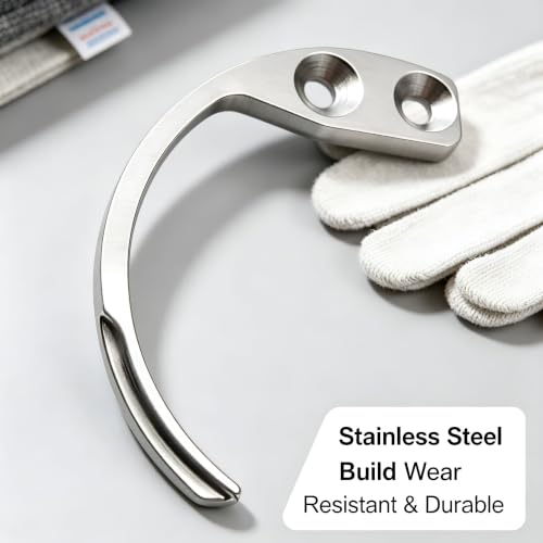 2 Pack Stainless Steel Utility Hooks for Security Tag Removal & Store Use