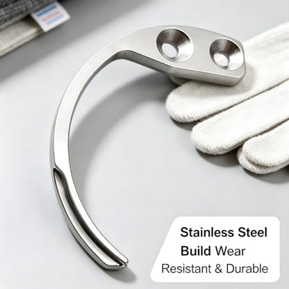 2 Pack Stainless Steel Utility Hooks for Security Tag Removal & Store Use