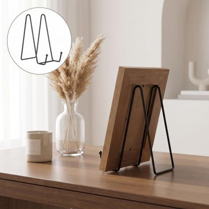 15 Pack Metal Plate Display Stands for Decorative 6-inch Plates